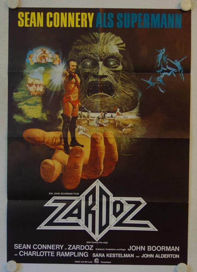 Zardoz original release german movie poster